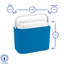Harbour Housewares 10L Ice Chest in Blue