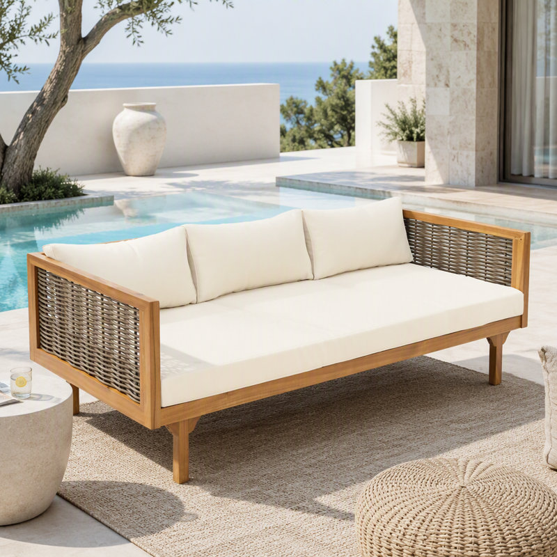 Canapé de patio, Beige