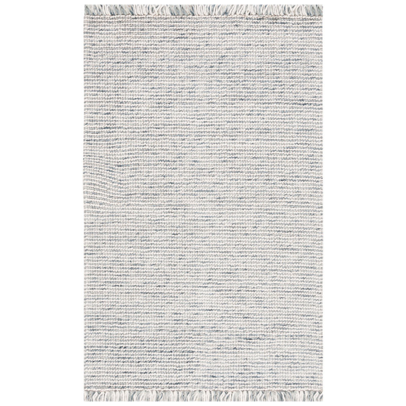 Tapis en laine / coton Bouzoun, Rectangle de 5 pi x 8 pi