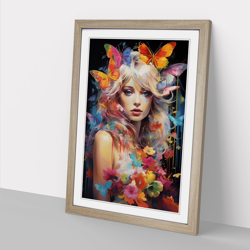Fairy Pop - Framed Print, Oak Framed, 64cm H x 46cm W