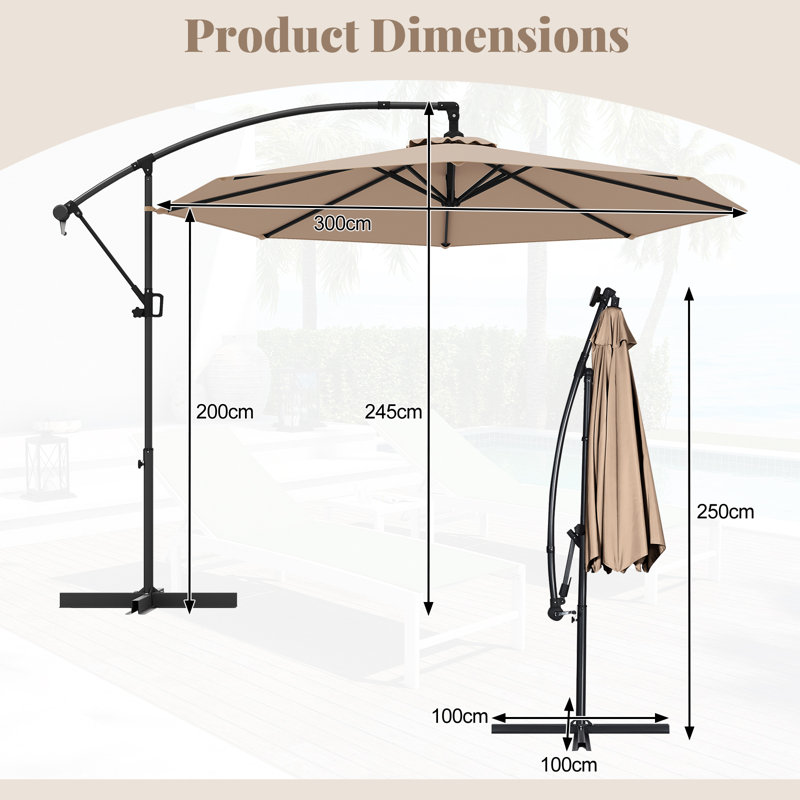 Parasol, Brown