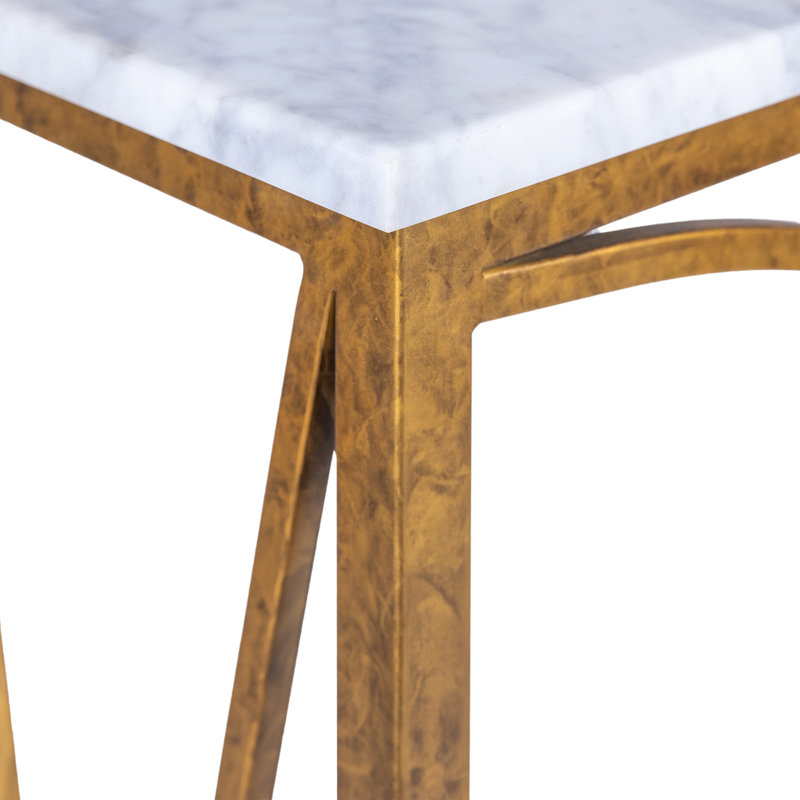 Console Petite 26 ", Or royal, Carrera Marble