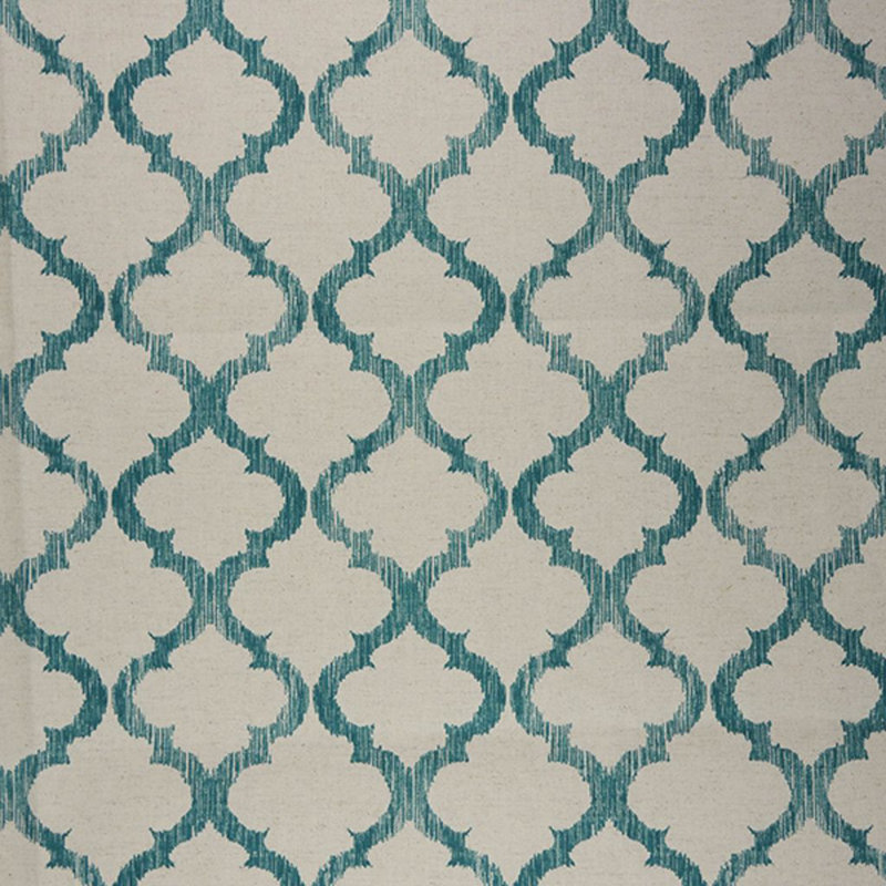Tissu Wesco Translations, Bleu sarcelle