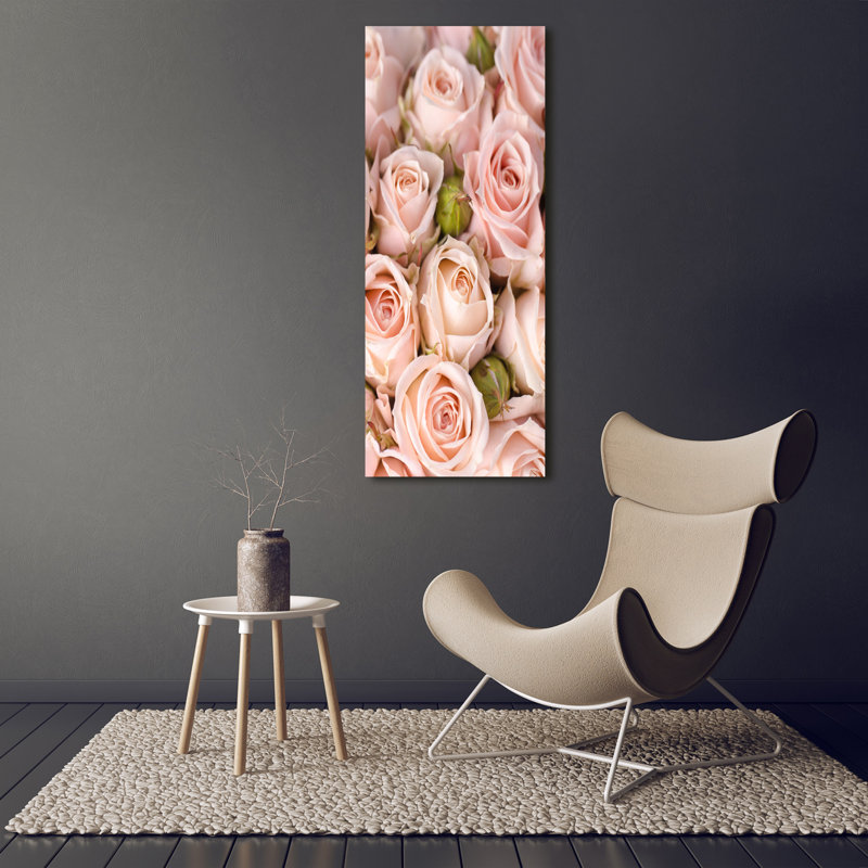 Bouquet Of Roses - Wrapped Canvas Print