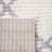Anaissa Geometric Power Loomed Polyester Area Rug in Beige/Gray-1060602180