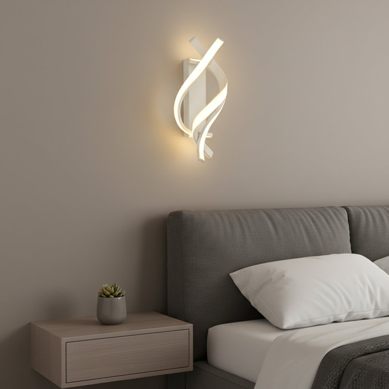 Lampe murale créative 6000K, Blanc, 6 000 K