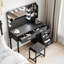 Bureau de coiffeuse avec multiprise-1184163263