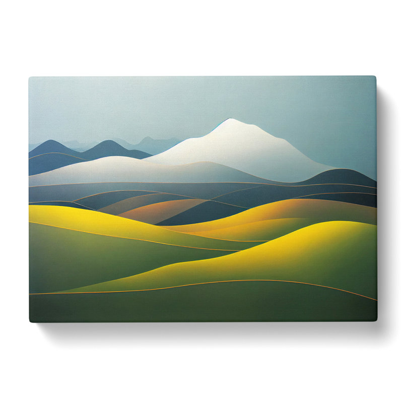 Serene Meadow Vol.2 - Wrapped Canvas, 35cm H x 50cm W x 3cm D