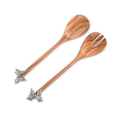 Ensemble 2 pièces de serveurs de salade pour amis de jardin