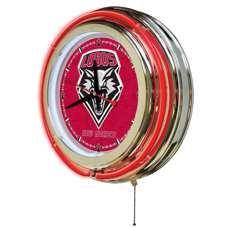 Horloge murale 15 po NCAA, Nouveau-Mexique