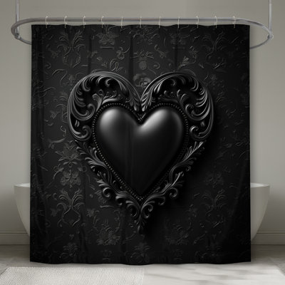 Rideau de douche Heart - Decor