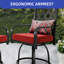 Chaise chic avec dossier haut et dossier haut-1425500975