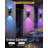 Smart Porch Light With RGBCW Color, Wifi App Control, Dusk To Dawn Sensor, Alexa & Google Assistant Compatible Outdoor Wall Sconce For Patio, Garage, And House