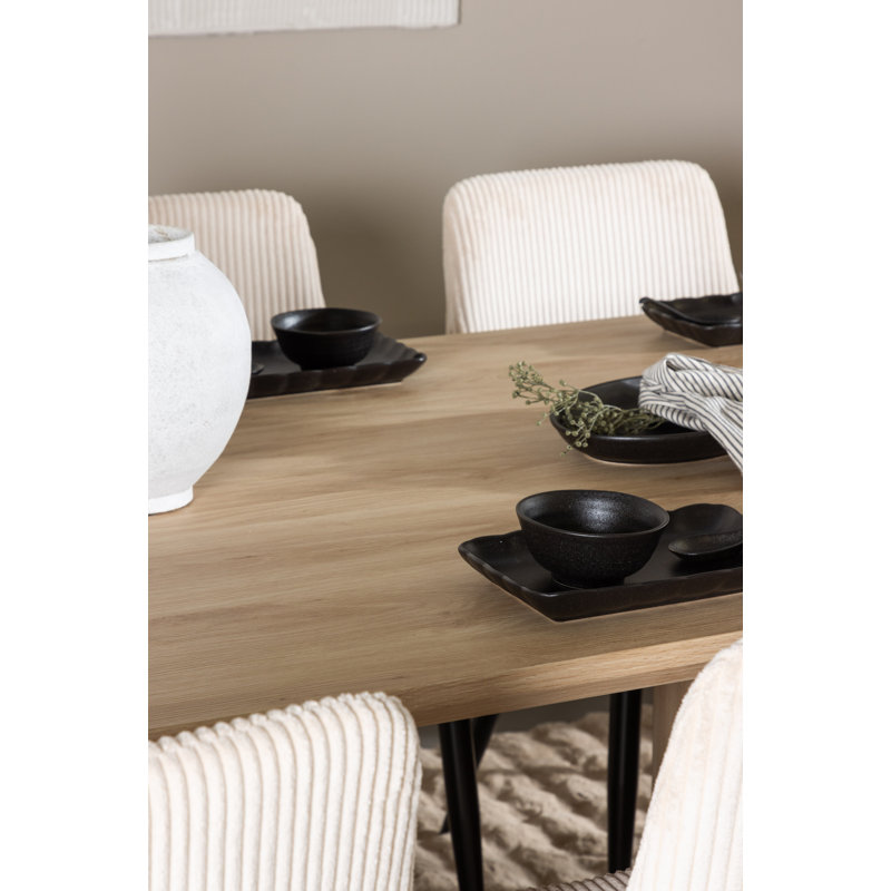 Sibley 6 - Person Dining Set, White