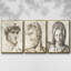 Classical Study I - Ensemble de 3 reproductions de photos sur toiles-97757236-97757239