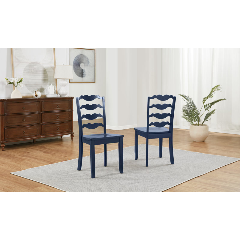 Chaise d'appoint 36 po, Bleu