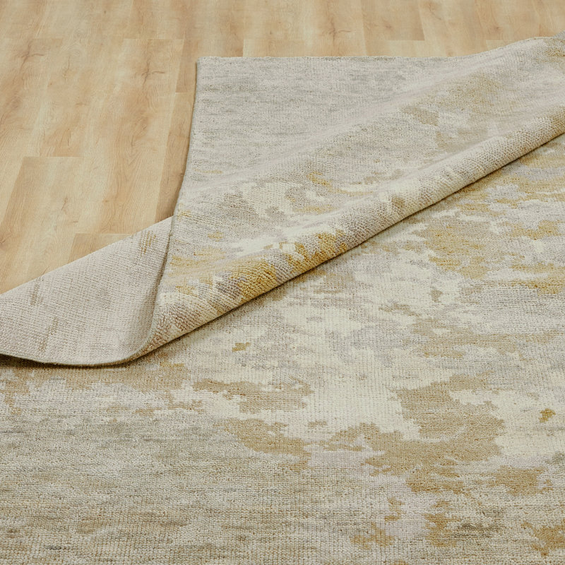 Toros Sand Drift Hand-Knotted Wool Area Rug, Rectangle 2' x 3'