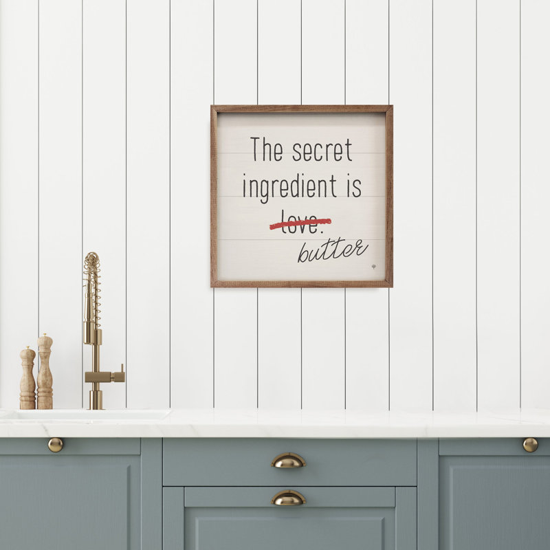 Secret Ingredient, H 4 po x l 4 po