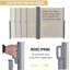 Dakota Fields 600 cm W x 100 cm D Retractable Awning-1679621345