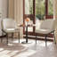 Ensemble de 2 chaises de salle à manger Abishan