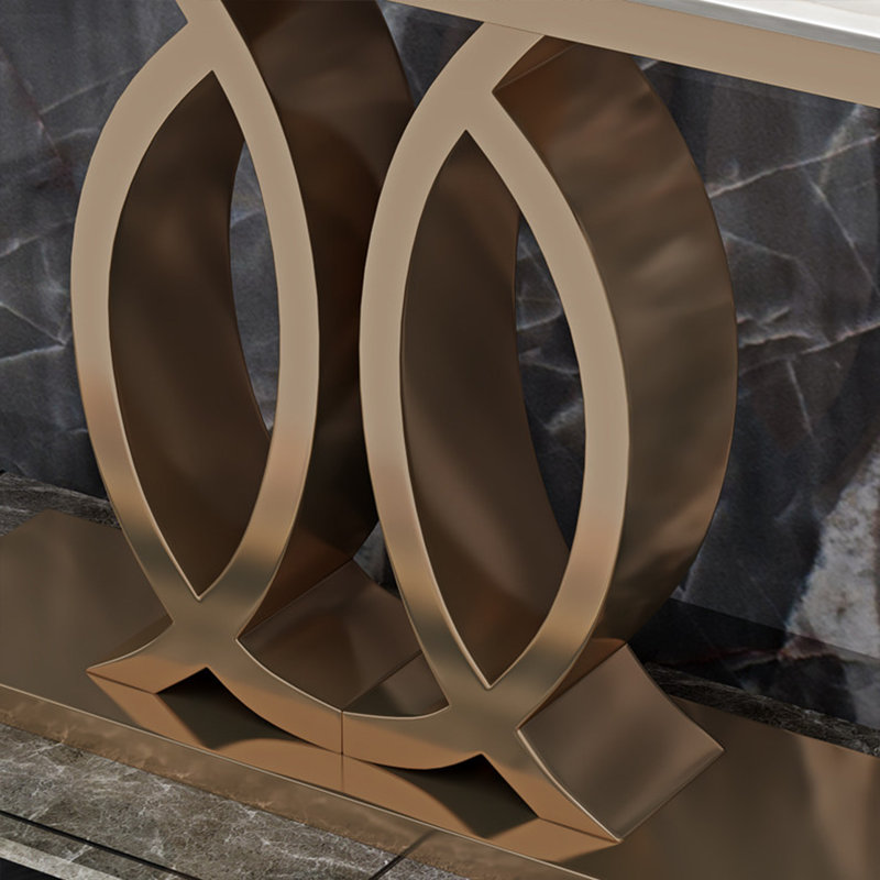 Console Modern Minimalist Art Design, 33,46 po H x 59,06 po L x 15,75 po P