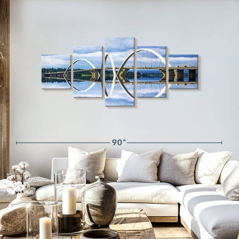 JK Arch Bridge, 30" H x 68" W
