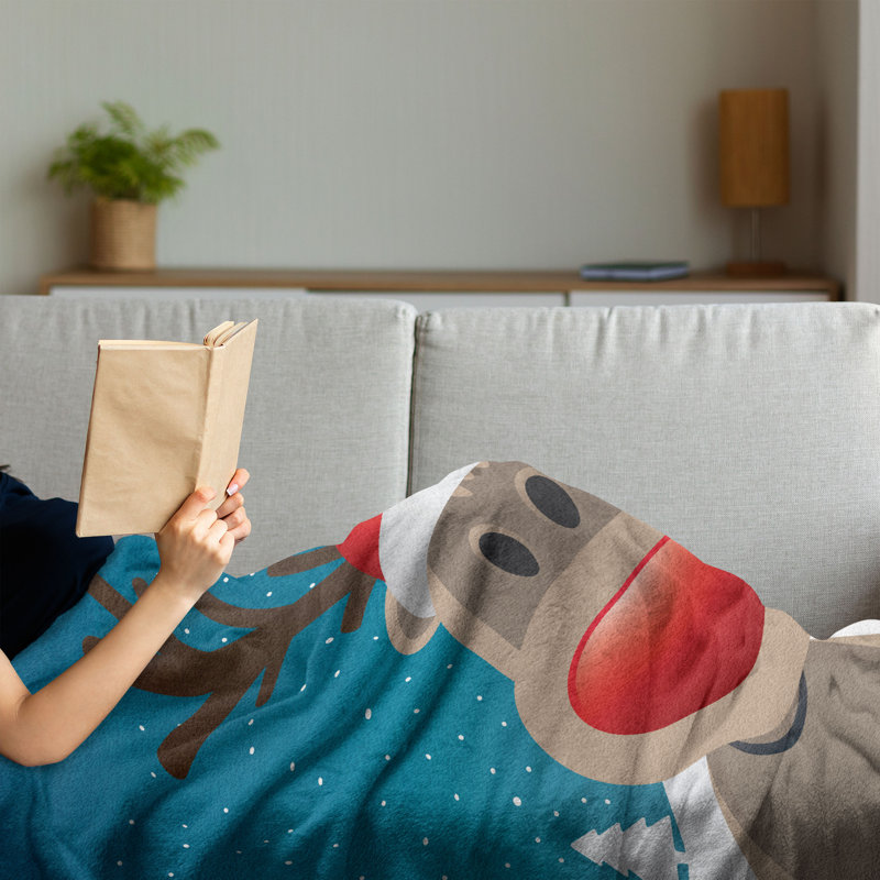 Hand Woven Throw Blanket, 70" x 90"