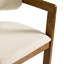 Chaises de salle à manger en bois massif Elle Boucle, noyer-20898710