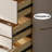Modern light luxury entrance storage cabinet