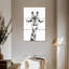 Brampt Happy Giraffe en noir et blanc-108535946