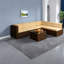 Canapé modulaire modulaire en rotin 7 pièces