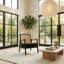 Lichtenstein Armchair Chair with Ottoman