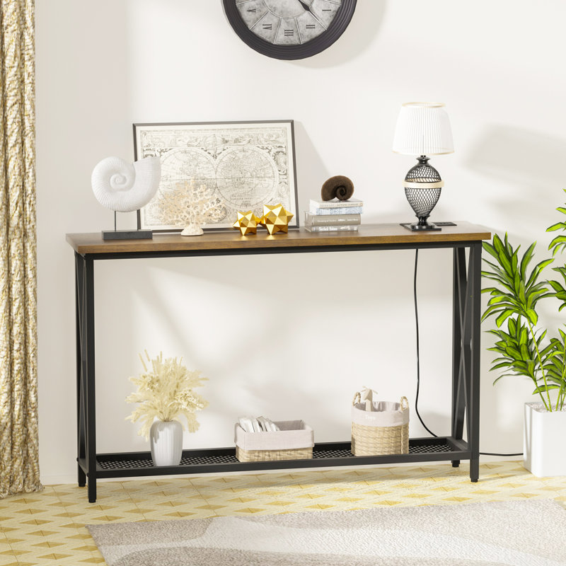 Console 47 po Onno, Brun rustique