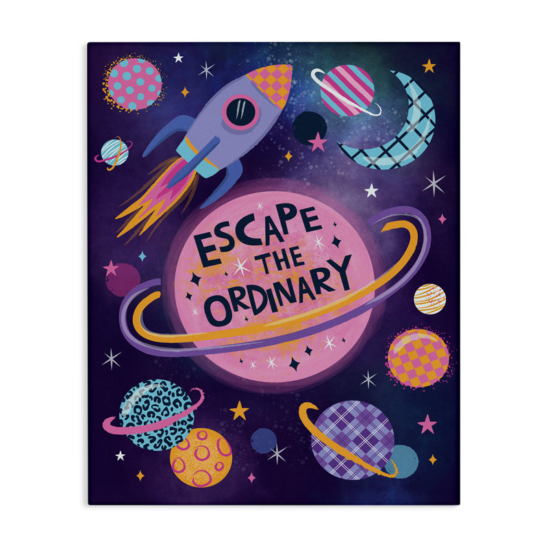 Art mural sur toile "Escape ordinaire" par Lisa Perry White, H 48 po x l 36 po