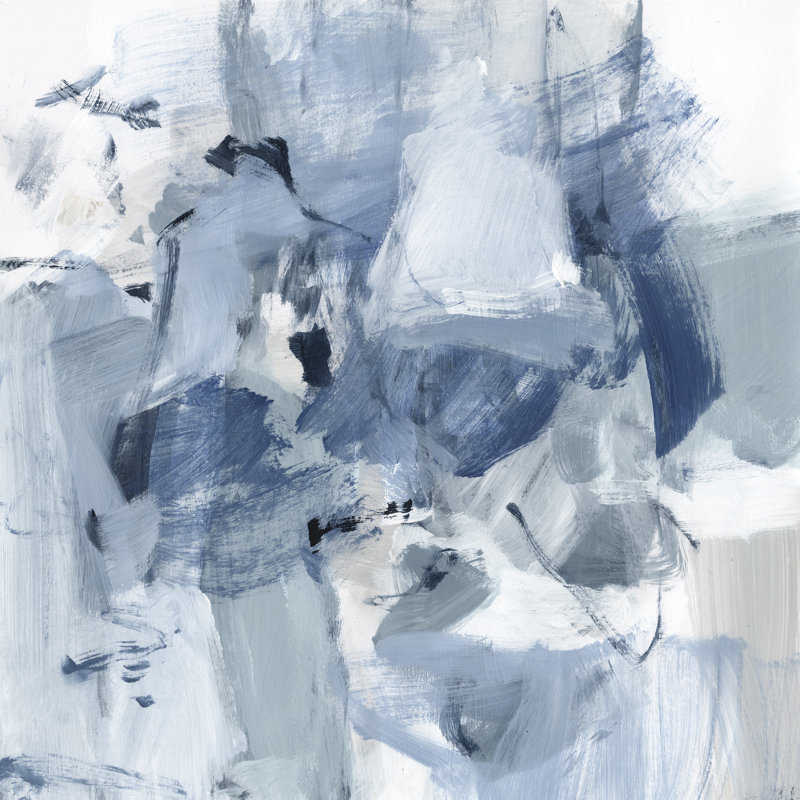 Winter Air II by Christina Long - Wrapped Canvas Painting, 30cm H x 30cm W x 3.8cm D