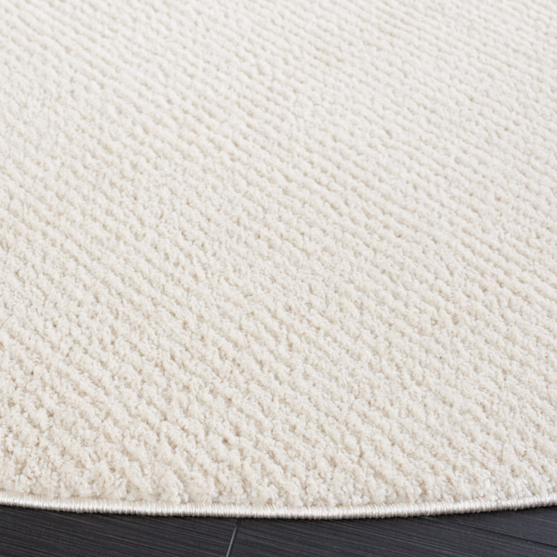 Solid Colour Area Rug, Round 201 cm