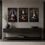 Ensemble de 3 toiles d'Halloween gothiques-1482629137