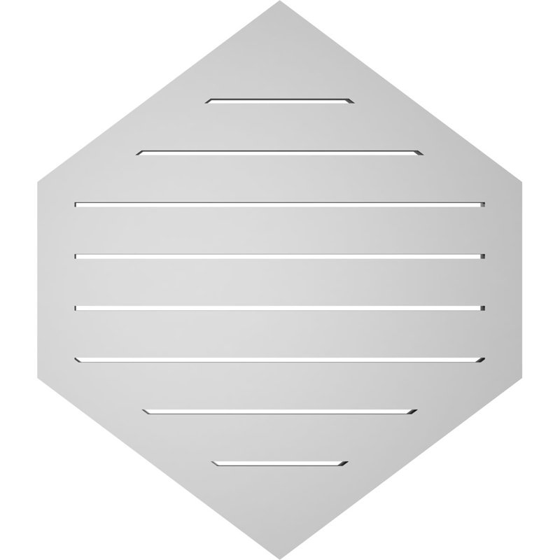 Pente verticale verticale en uréthane 9 pi, H 1,5 po x l 26 po x L 30 po