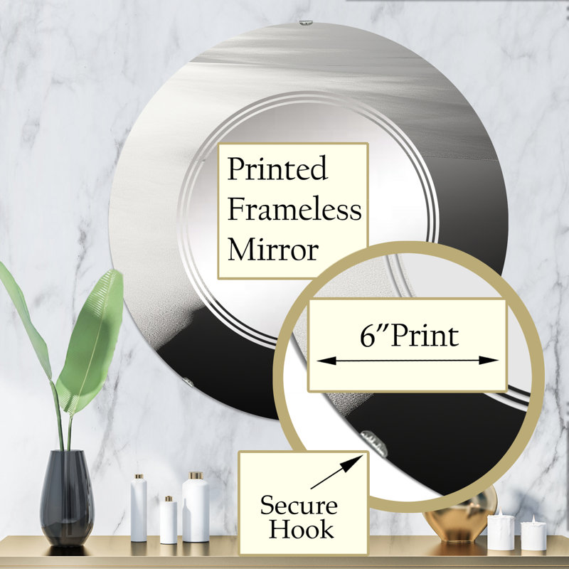 Miroir mural Shepler, 32 po x 32 po