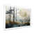 White Single Picture Framed