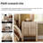 Adora Modern Wood Nightstand Set Of 2 With Drawers ,Curved Mid-Century End Table With Built-In Charging Station For Bedroom, Living Room,Entryway-1236590103