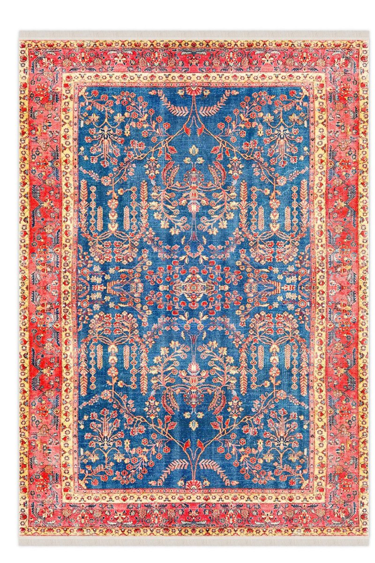 Bungalow Rose Seti Cotton Indoor/Outdoor Area Rug | Wayfair
