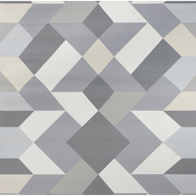 Schumacher x Clements Ribeiro Deco Diamonds Panel Wallpaper