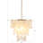 Layered Capiz Chandelier
