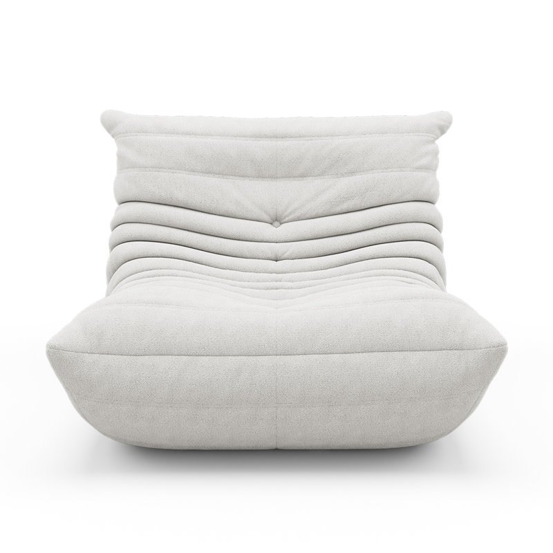 Fauteuil poire compressible, Beige