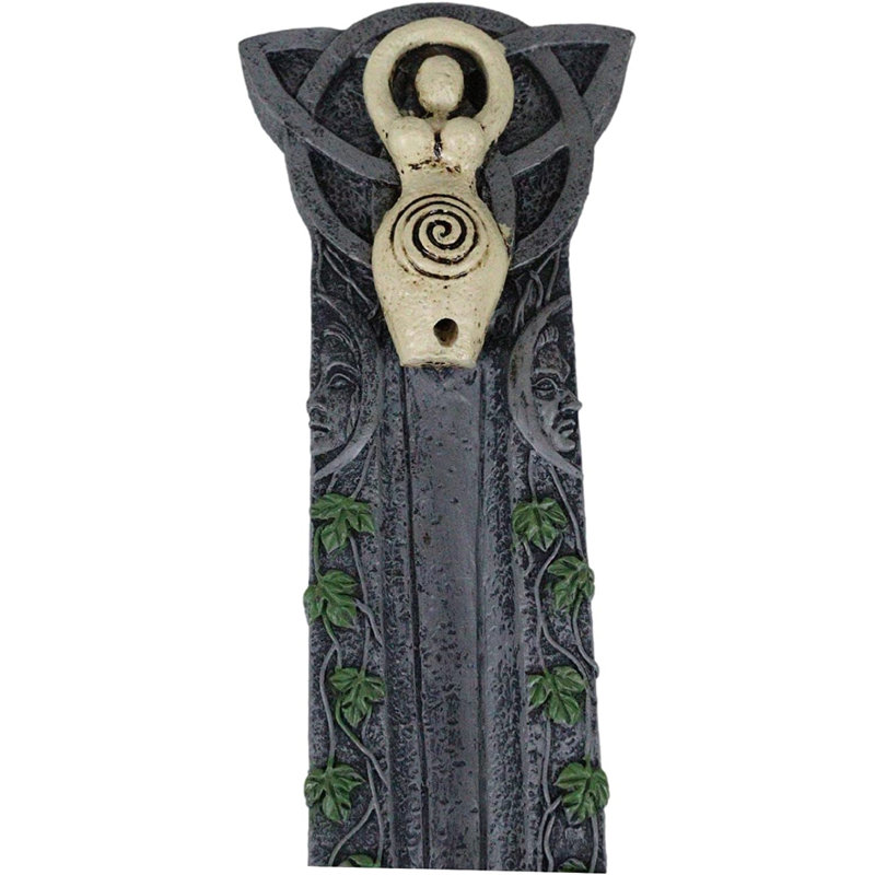 Figurine Ophelia & Co. Wiccan Shaman Spiral Godin