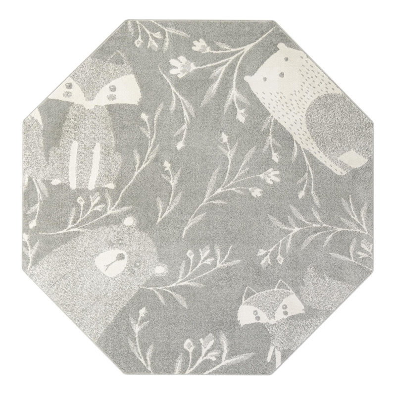 Whimsy Kids Rug, Octagon 7' 10"
