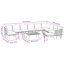 Chaise longue avec coussins 4 pièces Damita-918058760