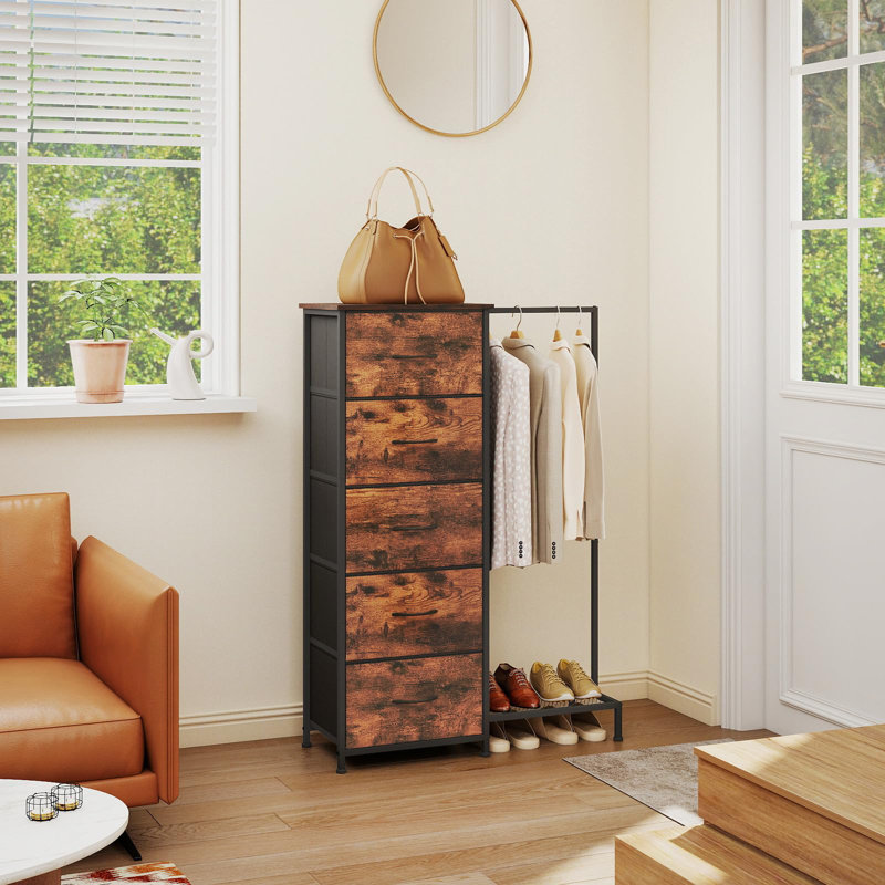 Storage Drawer, Brown/Black