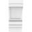 3"W x 6"D x 6"H Standard Diane Architectural Grade PVC Corbel-33808892